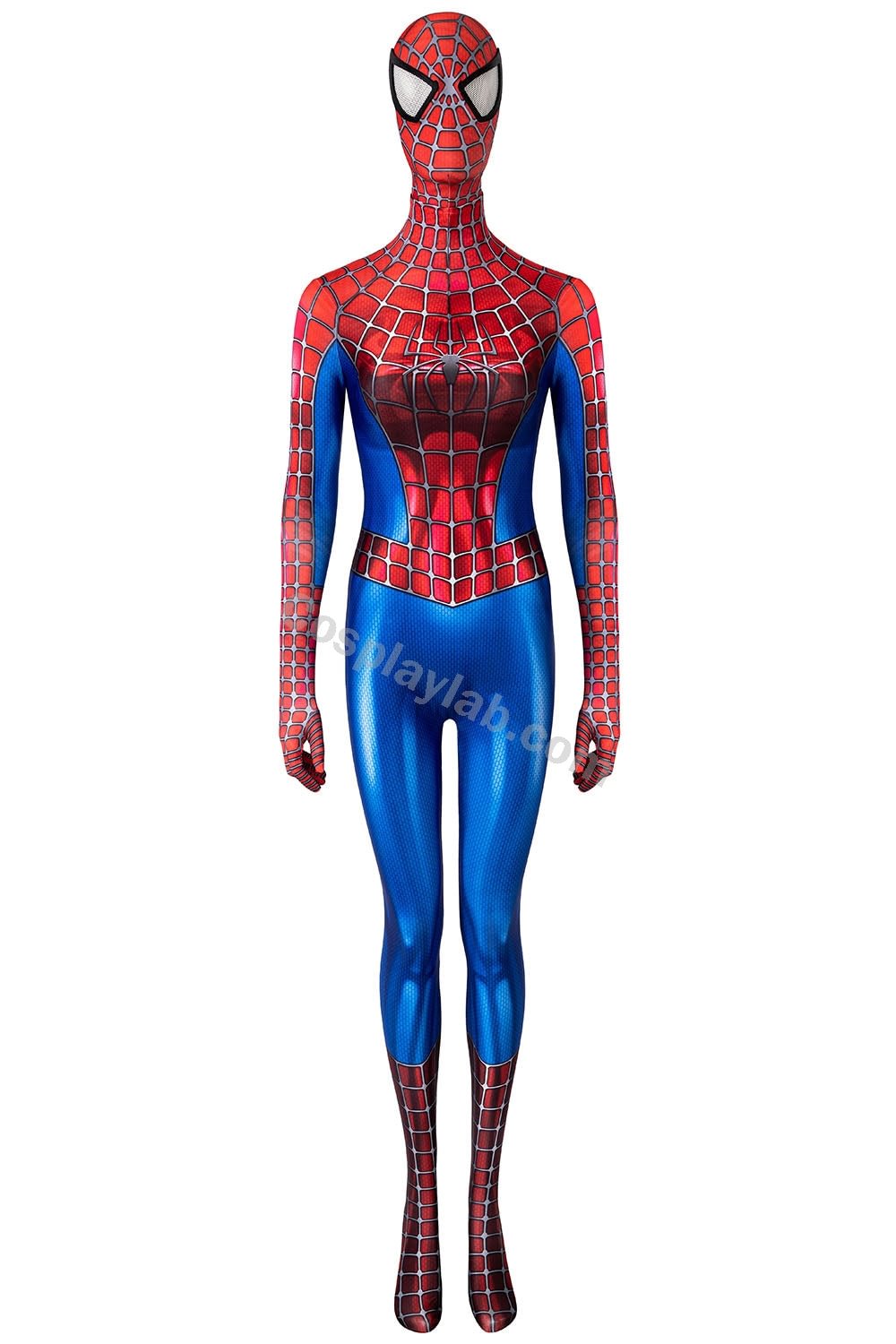 spider man Peter Parker Tobey Maguire Female Cosplay Suit Jumpsuit