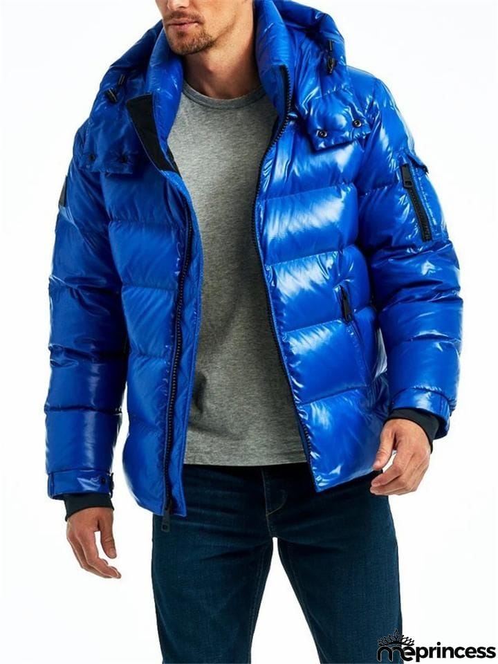 Casual Trendy Thermal Men's Bubble Coat