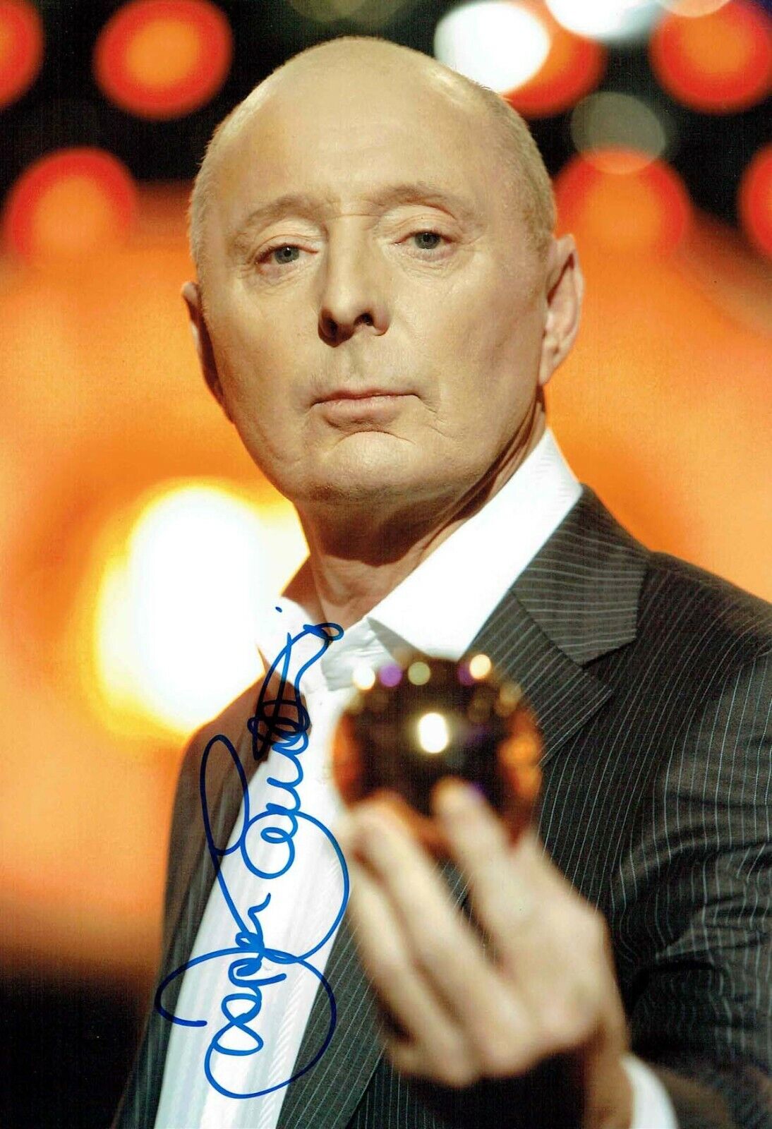 Jasper CARROTT SIGNED Autograph Photo Poster painting Golden Balls TV Star Comedian AFTAL COA