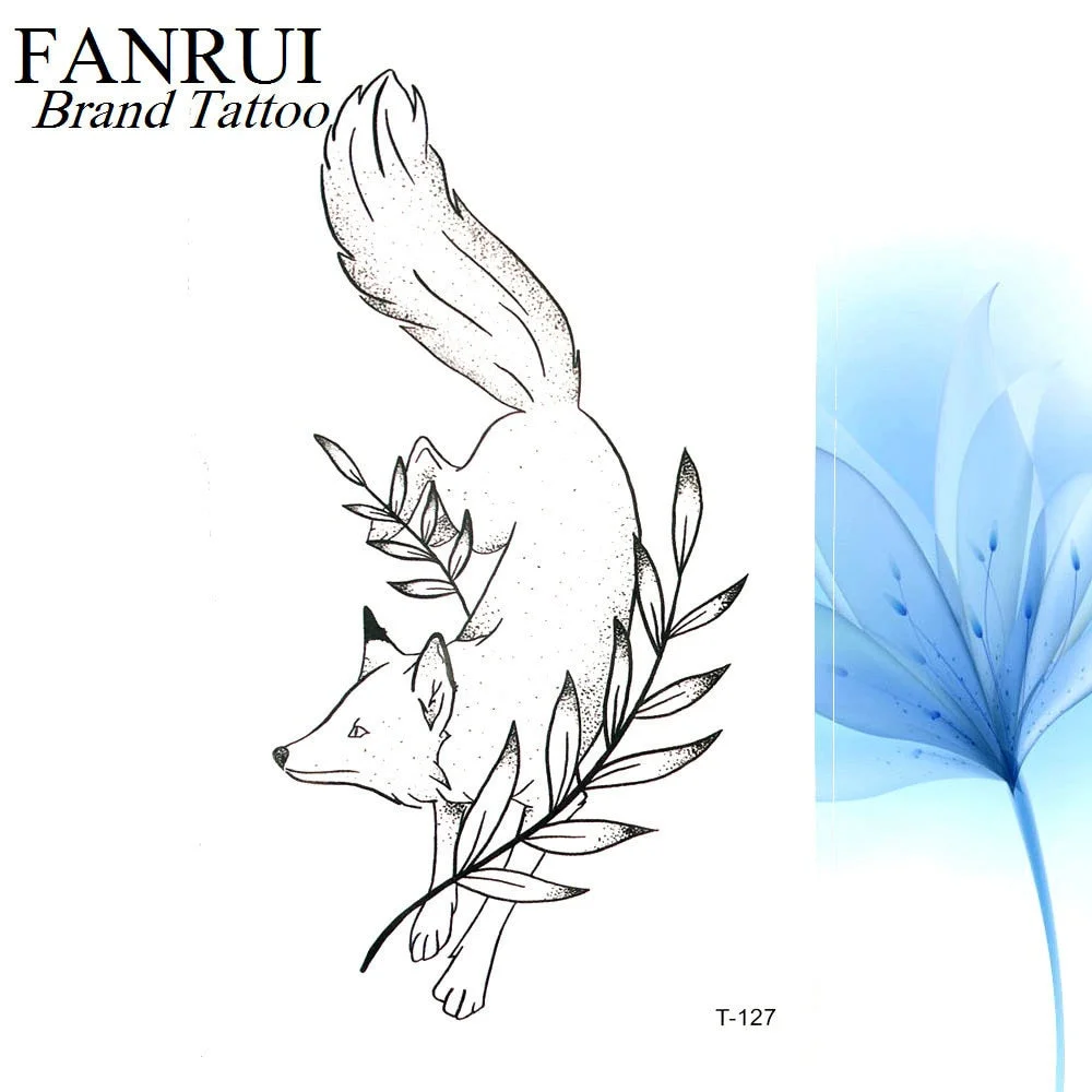 Summer Style Watercolor Feather Bird Temporary Tattoo Women Tribal Henna Fake Tattoo Men Body Arm Art Drawing 3D Tatto Stickers