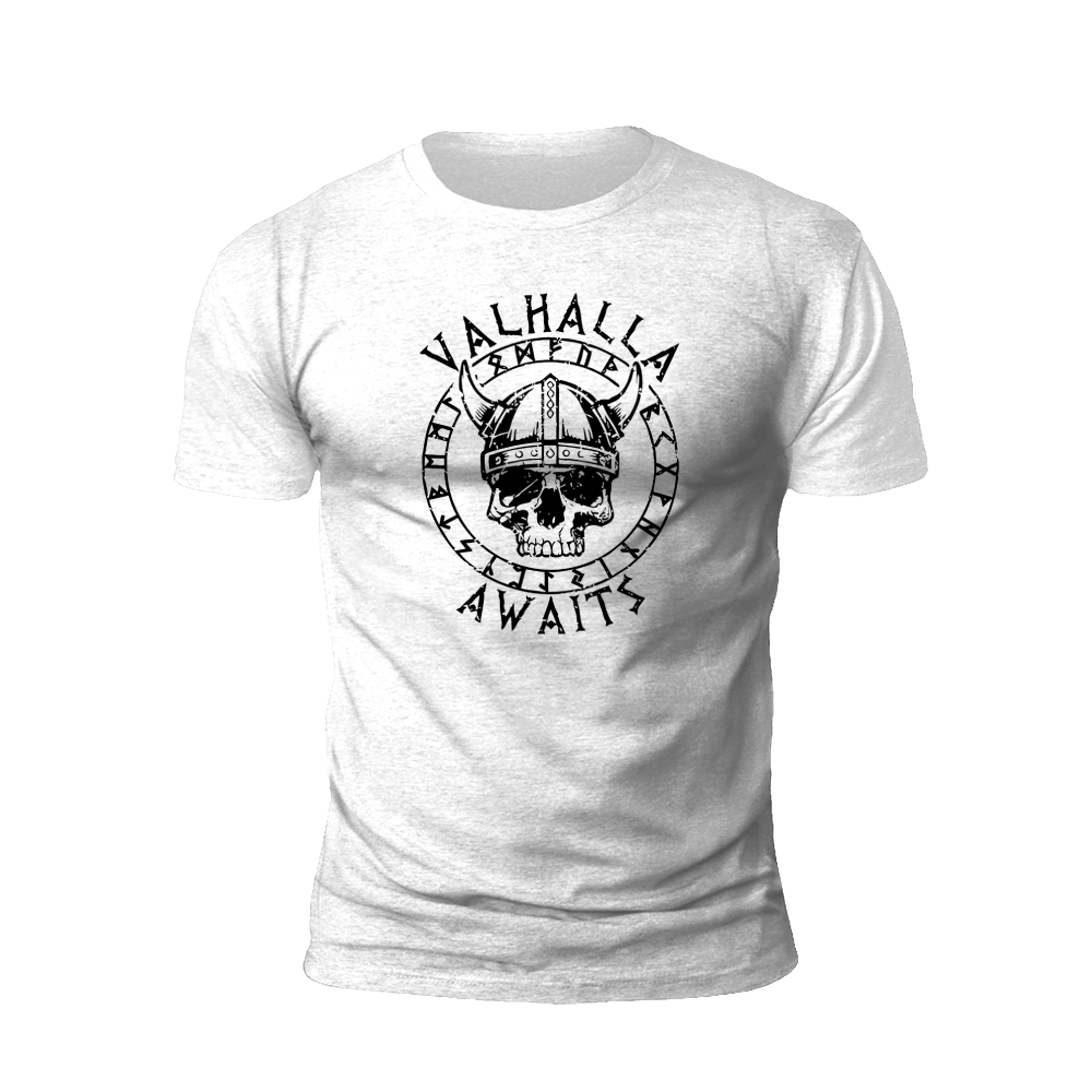 Valhalla Awaits Warrior T-shirt