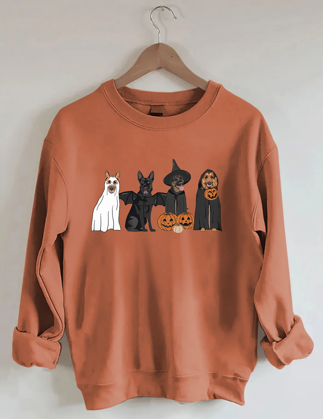 German Shepherd Halloween Sweatshirt