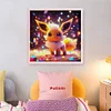 Pokémon Eevee-11CT Stamped Cross Stitch 40*40cm/15.75*15.75in