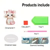 2D Flat DIY Cat Acrylic Shaking Head Diamond Painting Tabletop Ornaments Kit