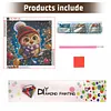 Diamond Painting -DIY Round Drill Christmas Owl(40x40cm)