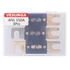 VEXUNGA 150A ANL Fuse 150 Amp Inline Blade Fuses 32V for Car Audio Inverter Automotive Stereo (Pack of 3 pcs)