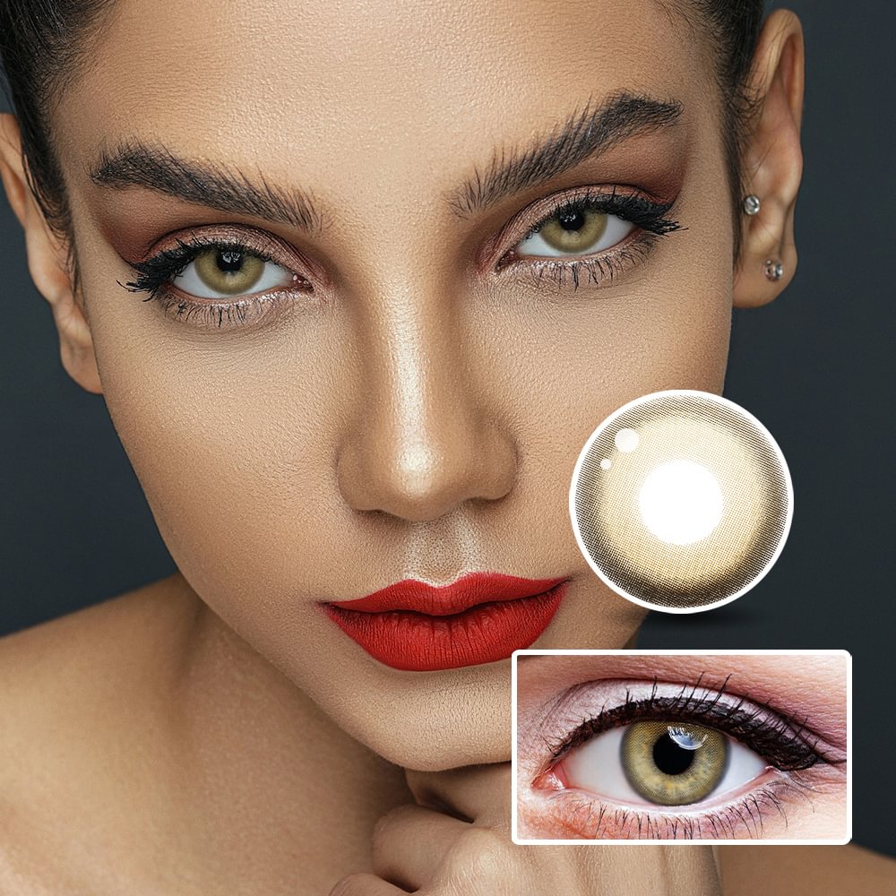 Milk Tea Ash Colored Contact Lenses