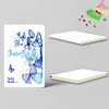 50 Pages A5 DIY Special Shaped Diamond Painting Diary Notebook Kit(Classic Butterfly)