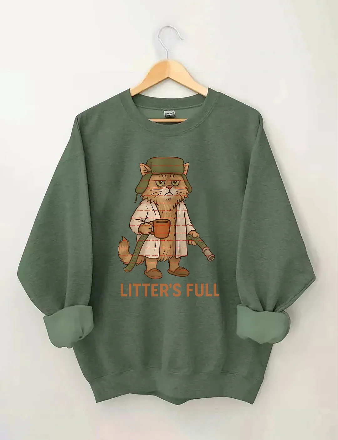 Litter&rsquo;s Full Cat Sweatshirt