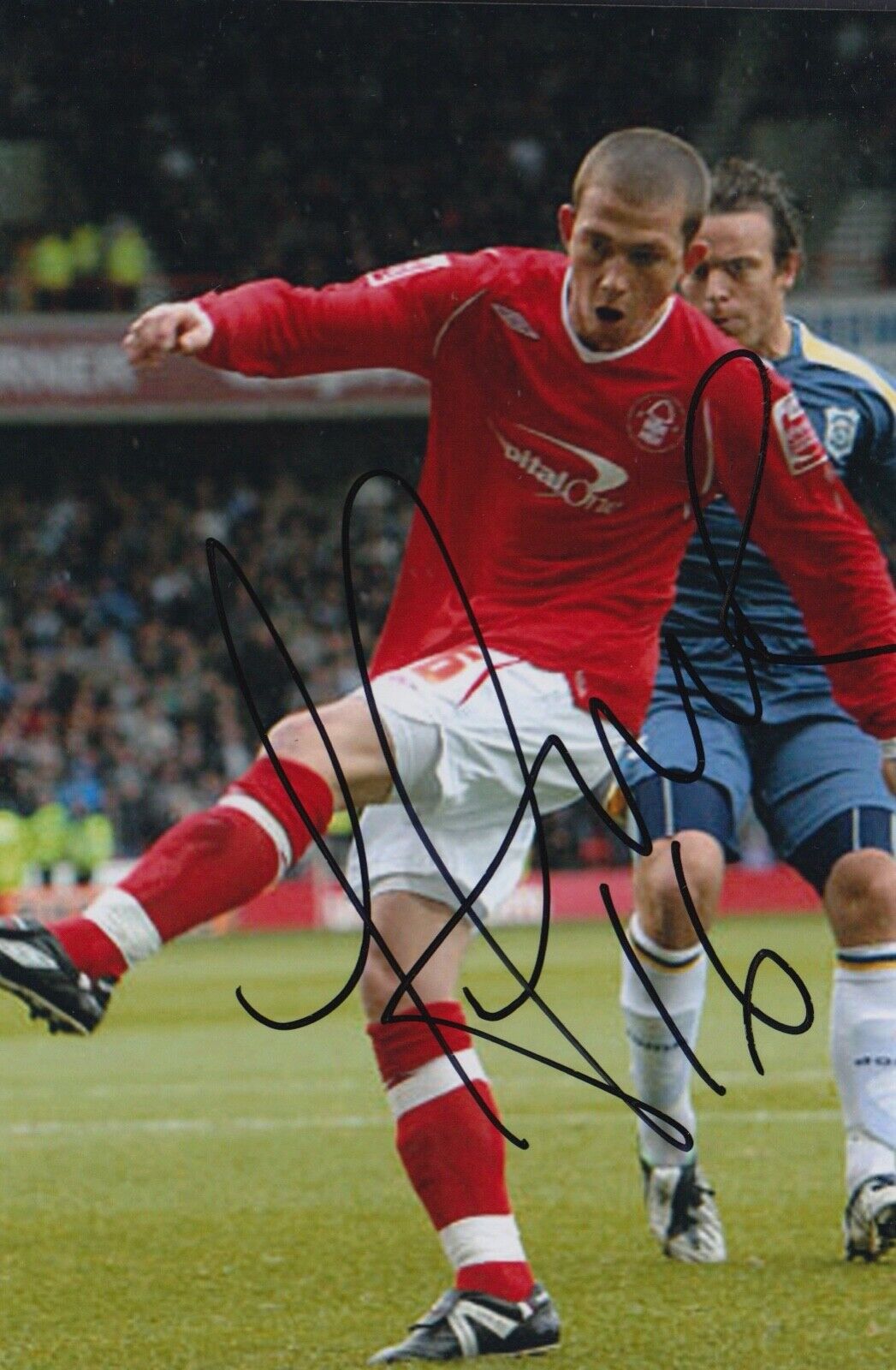 JOE GARNER HAND SIGNED 6X4 Photo Poster painting - FOOTBALL AUTOGRAPH - NOTTINGHAM FOREST 1.