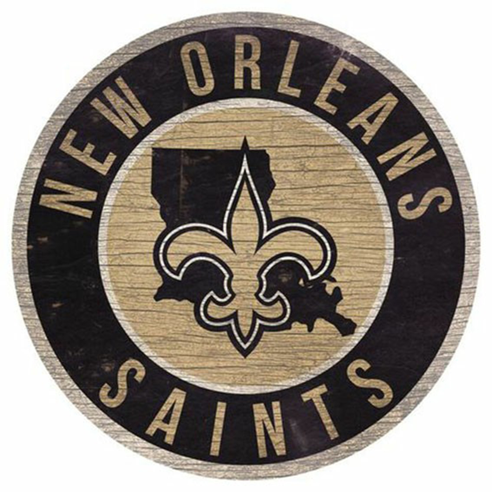

Football New Orleans Saints - Round Drill Diamond Painting - 30*30CM, 501 Original