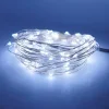90" White Starry Bright 20 LED String Lights, Battery Operated Micro Fairy Lights