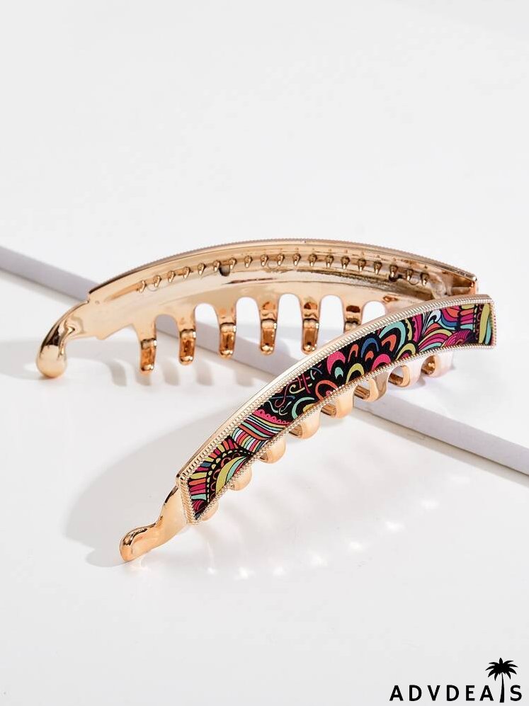 Color Block Hair Clip