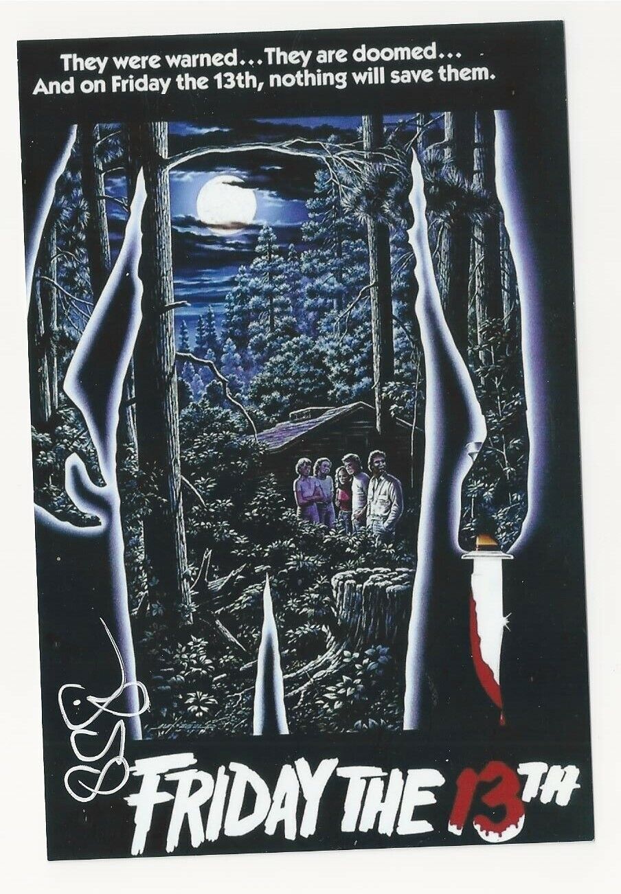 Sean Cunningham - Friday the 13th signed Photo Poster painting