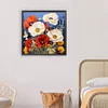 Poppy - runder Bohrer Diamond Painting - 30*30cm