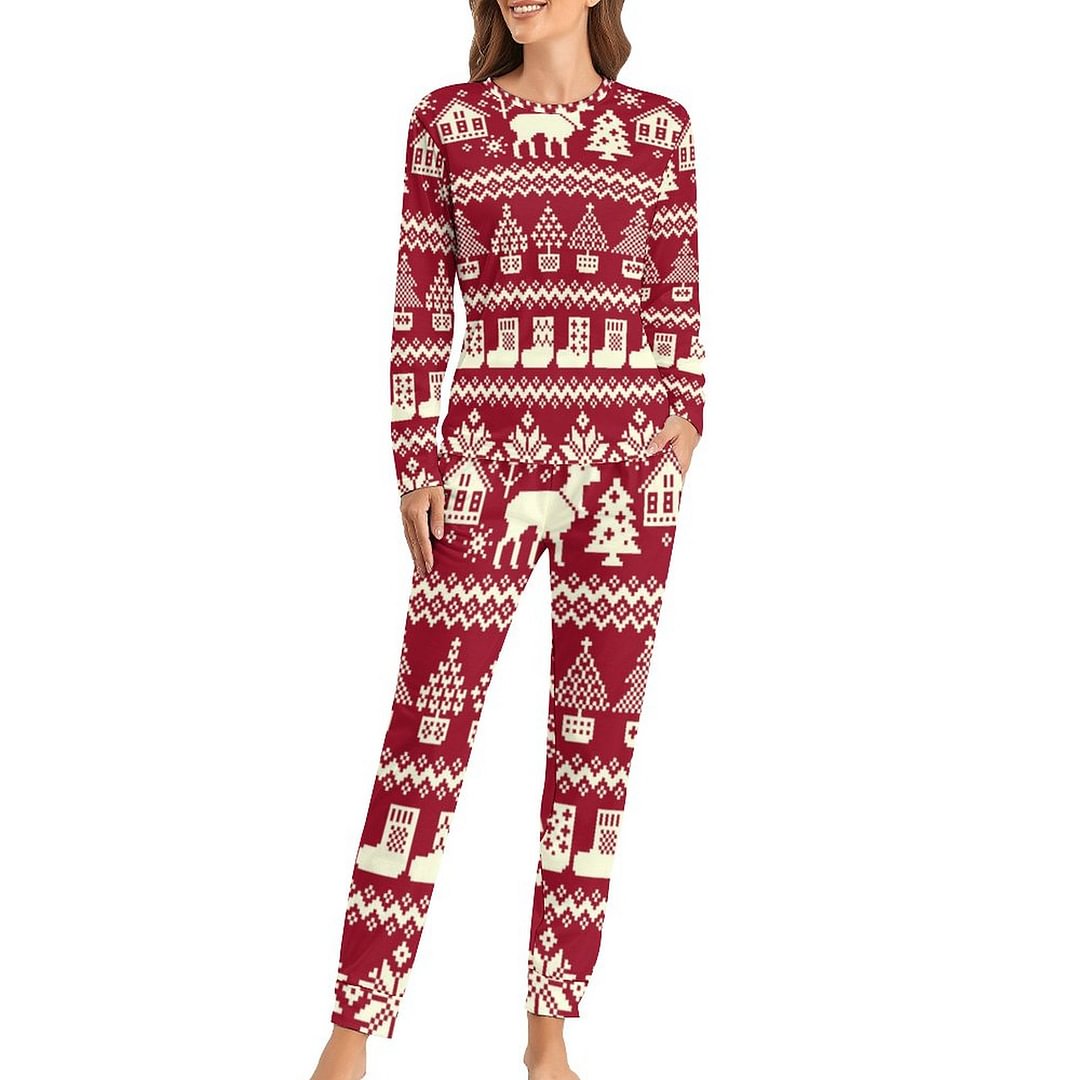 Christmas Pajama Set for Women