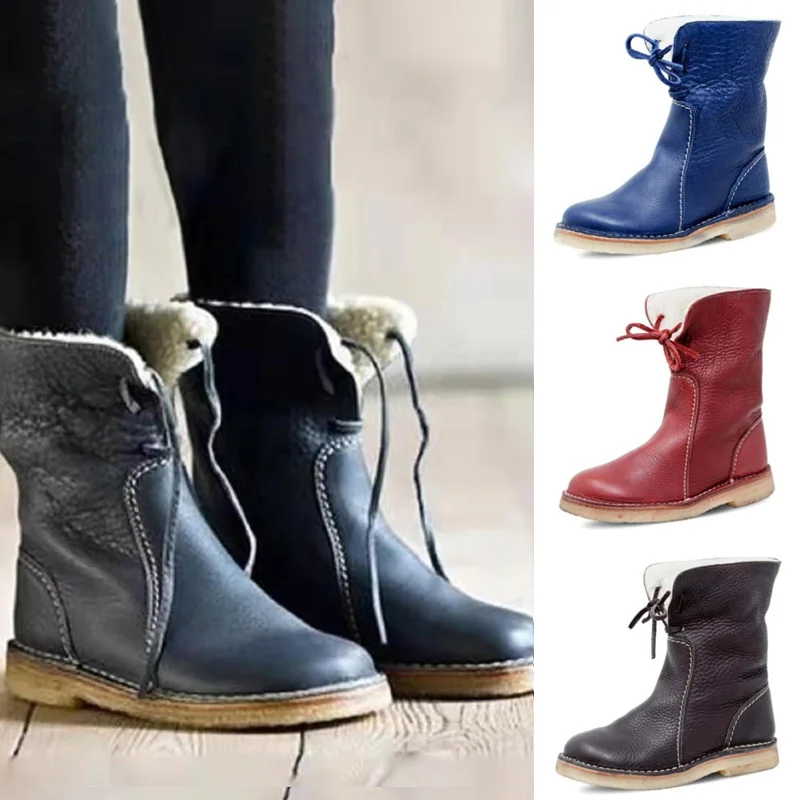 TRENDING WINTER LEATHER WATER PROOF BOOTS