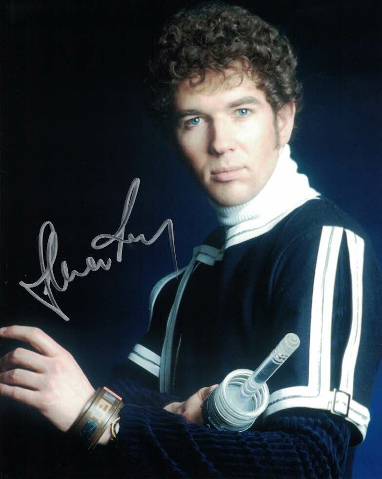 STEVEN PACEY - Del Tarrant in Blake's 7 hand signed 10 x 8 Photo Poster painting