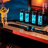 Nixie Tube Clock RGB Creative Desktop Ornaments Gift Quasi-Glow Clock