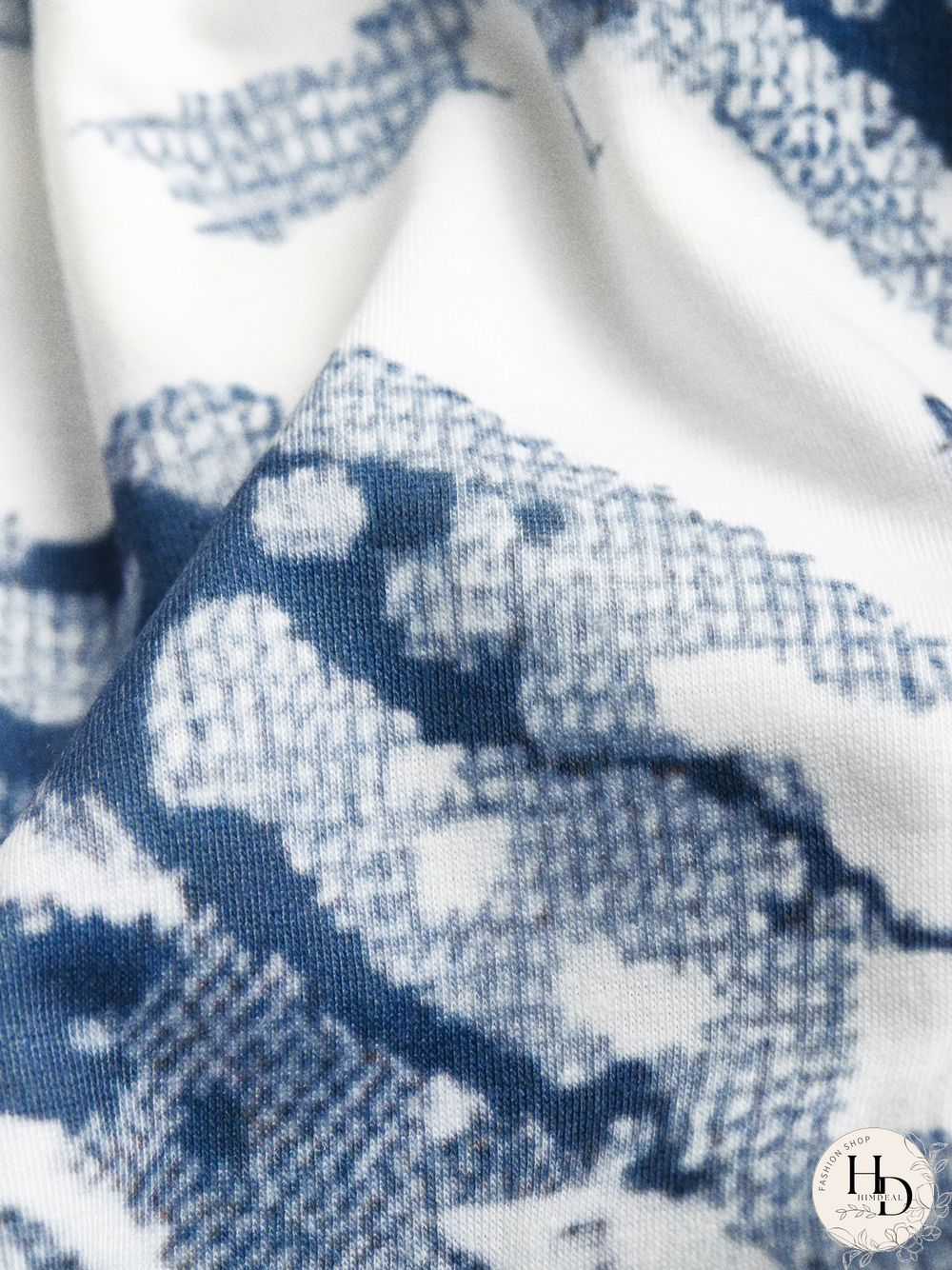 Abstract Printed Loose Dresses