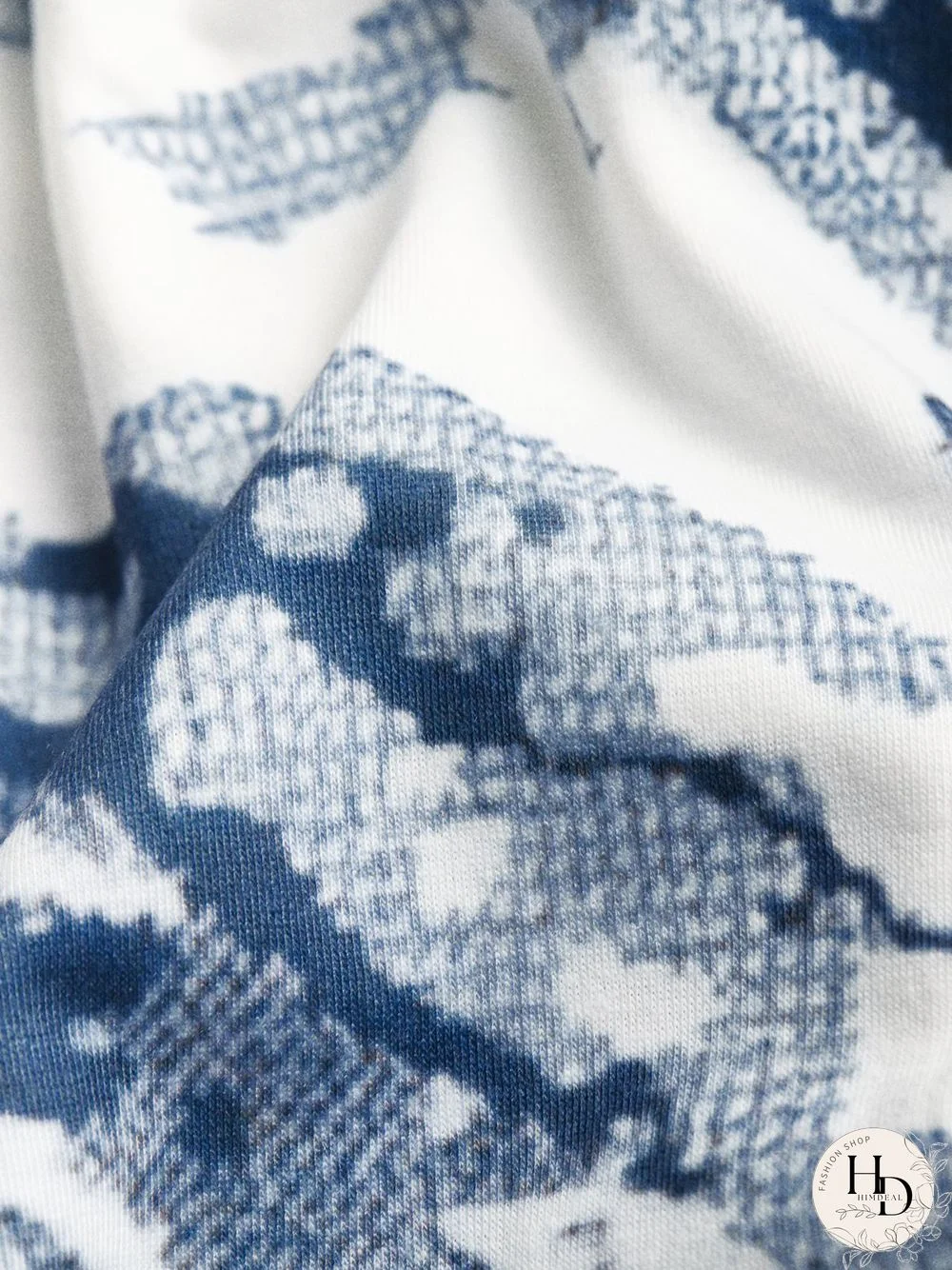 Abstract Printed Loose Dresses