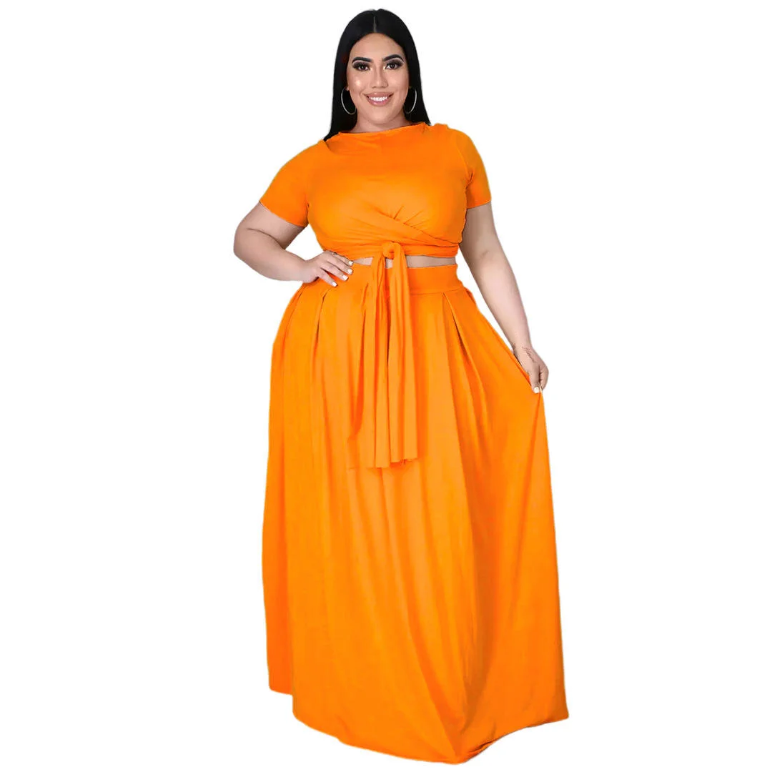 PASUXI Hot Selling Women Dots Printing Design Fashion Summer Dress Long Sleeve V Neck Casual Dresses Plus Size