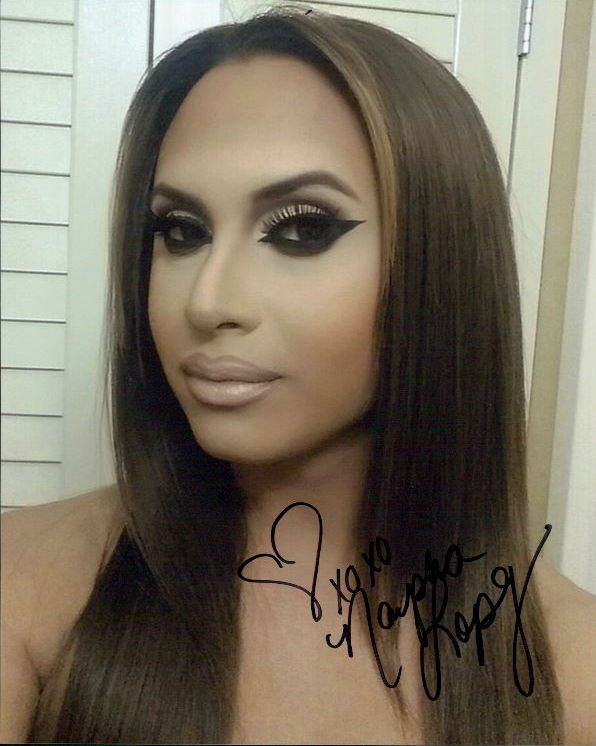 Nayha Lopez (RuPaul's Drag Race) signed 8x10 Photo Poster painting In-person