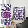 Abstract Art Mandala Flower | Luminous Diamond Painting Kits