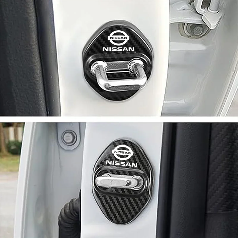 Car door lock alloy protective cover (4 pieces)