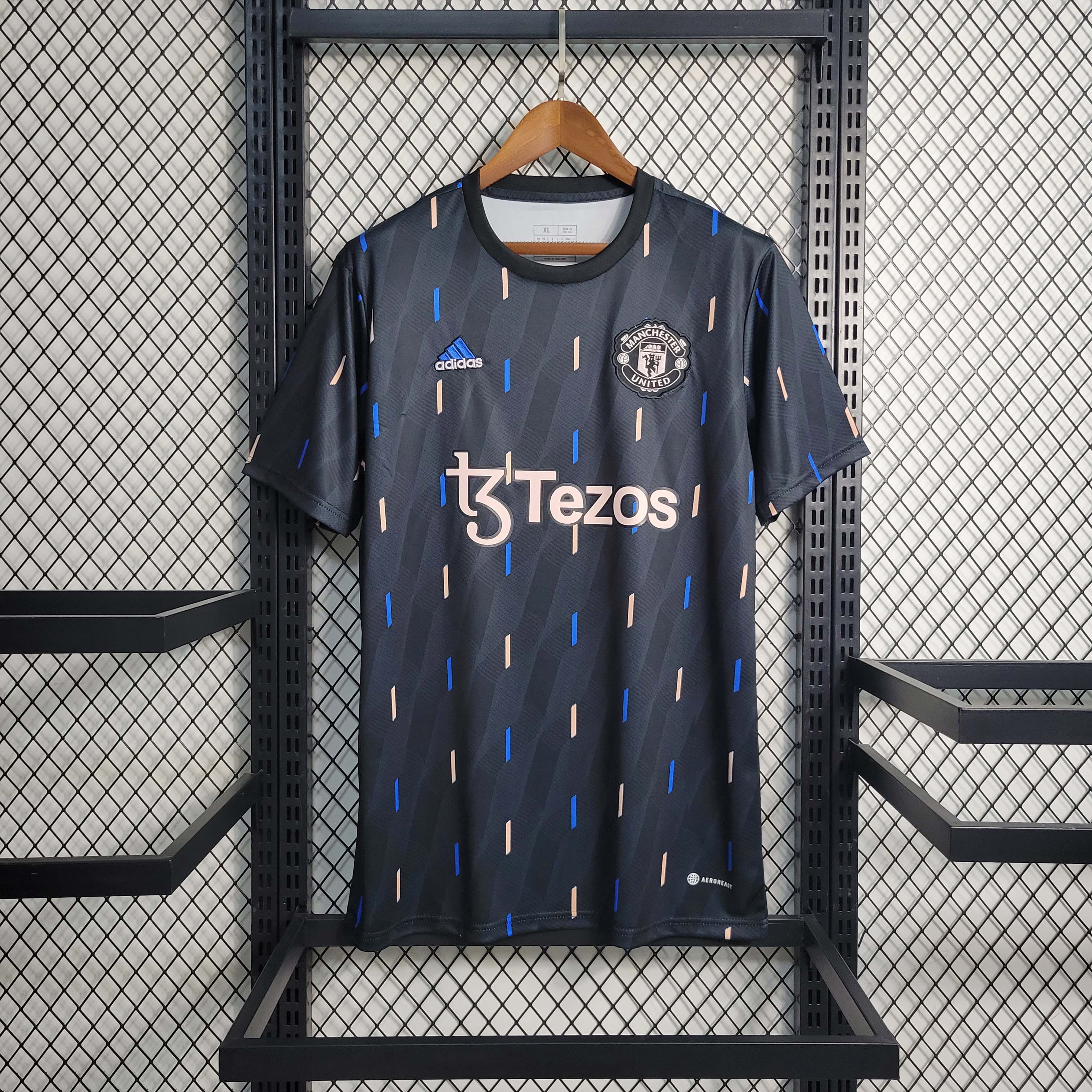 2023-2024 M-U Pre-competition training suit Football Shirt Home 1:1 Thai Quality