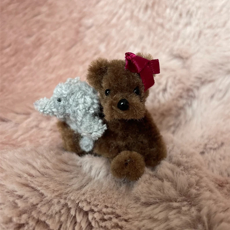 Tiny Handmade Teddy Bear