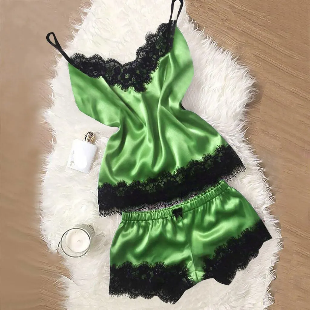 Churchf Exploding Pajamas Simulation Silk Pyjamas Large-Size Home Underwear Pajamas Skirt Ebay1090