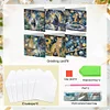 (US Local)6pcs Diamond Painting Greeting Cards DIY Diamond Art Cards for Adults (Dream)