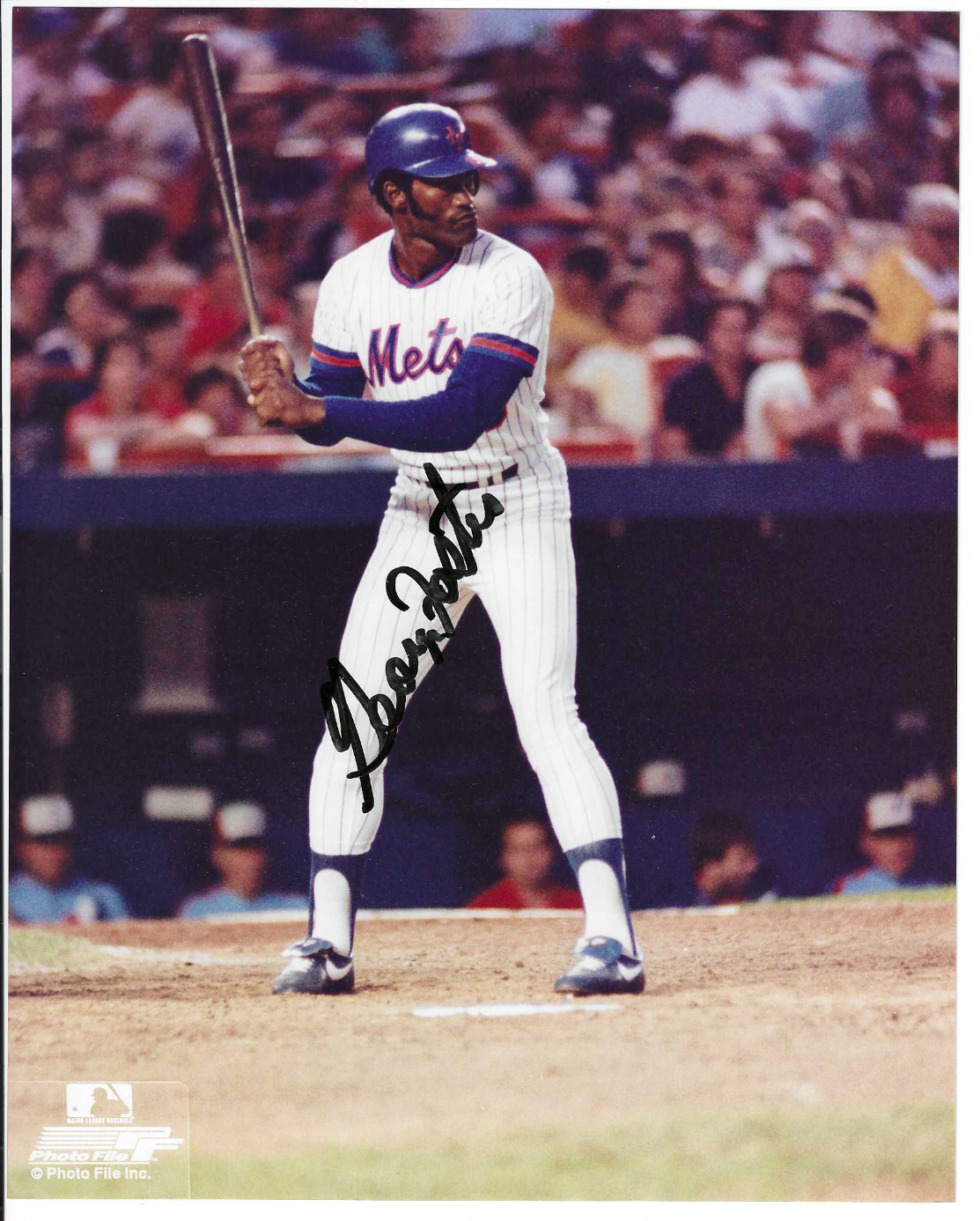 Feared Slugger George Foster 5x All Star Signed 8x10 Baseball Photo Poster painting JSAALOA Mets