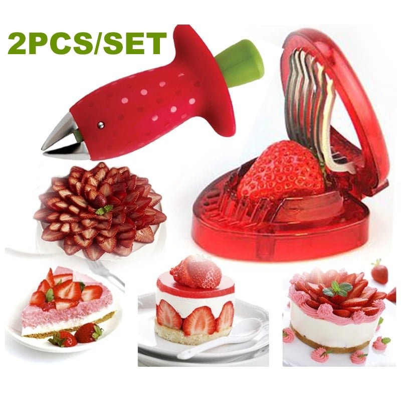 (🎅EARLY CHRISTMAS SALE-49% OFF) Magic Strawberry Huller Set
