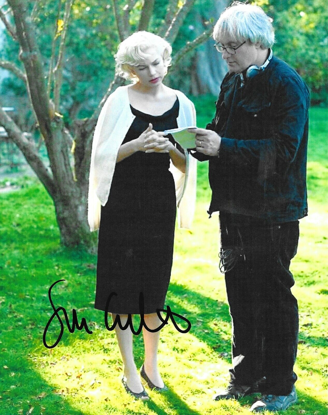 Simon Curtis autograph signed Photo Poster painting - My Week With Marilyn Director