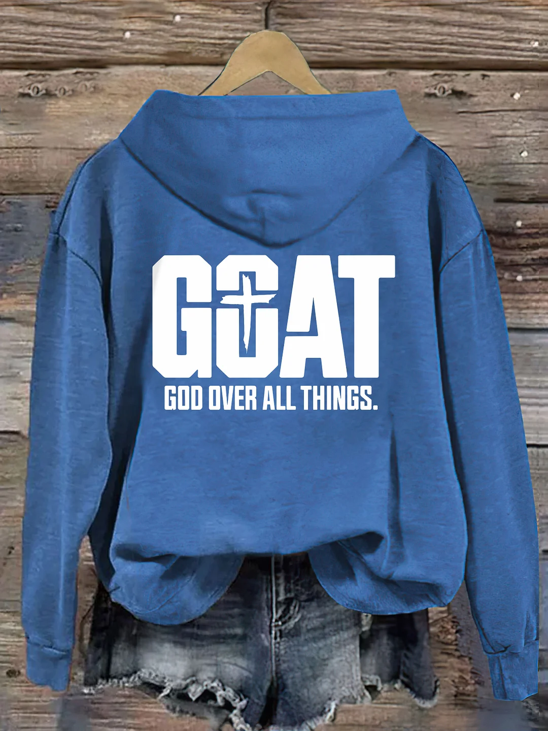 Goat God Over All Things Hoodie