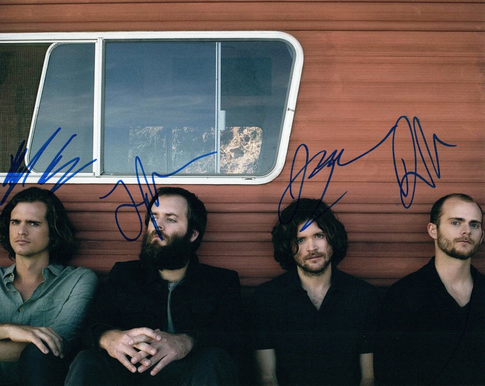 KONGOS Signed Autographed 8x10 Photo Poster painting Full Band COA VD