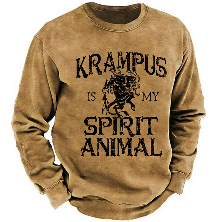 Krampus Is My Spirit Animal Sweatshirt