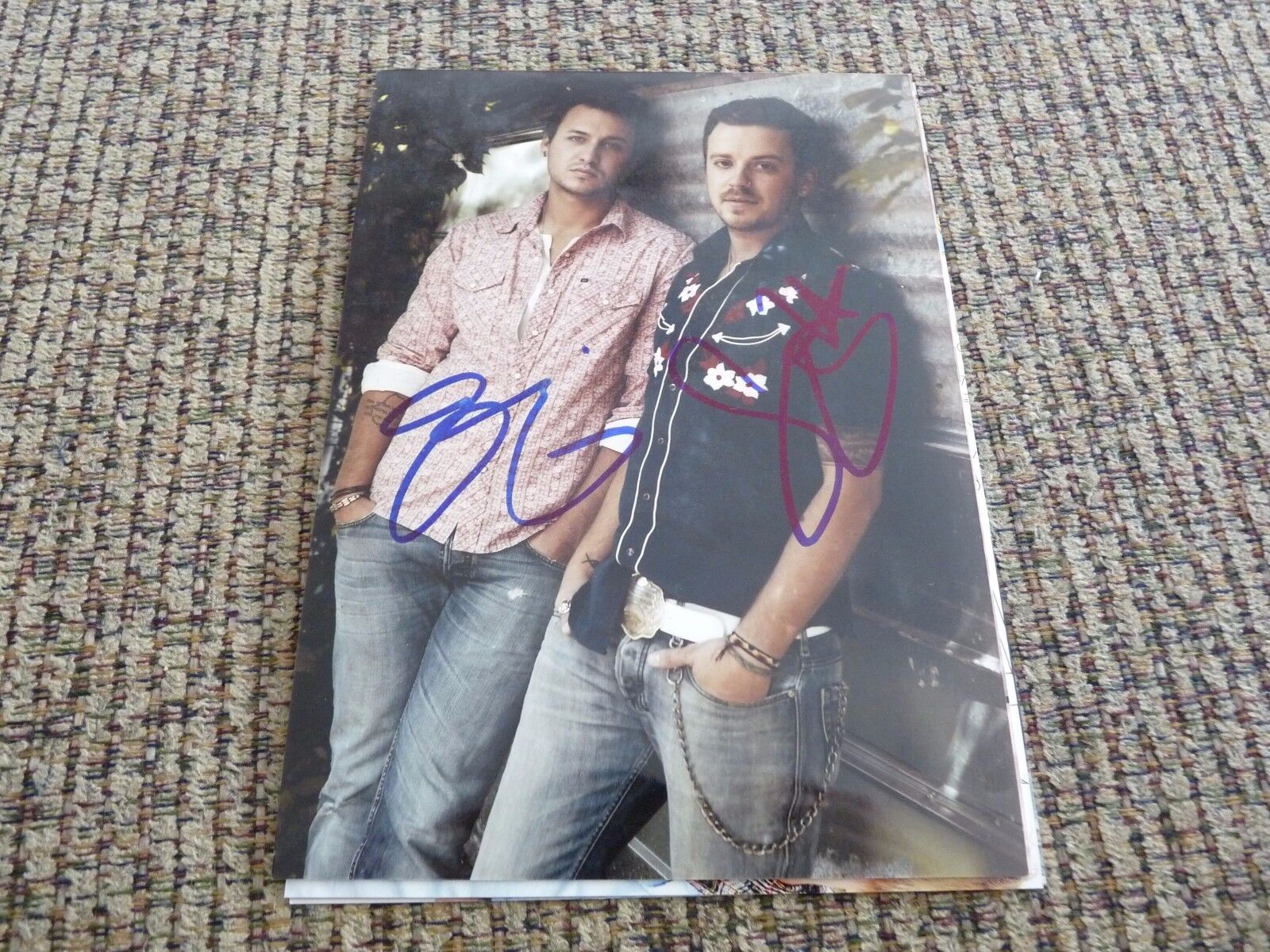 Love & Theft Eric & Stephen Signed Autographed 5x7 Photo Poster painting PSA Guaranteed #1