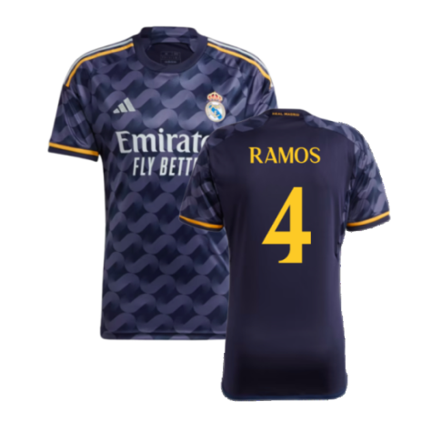 Maillot Real Madrid Sergio Ramos 4 Extérieur 2023/2024