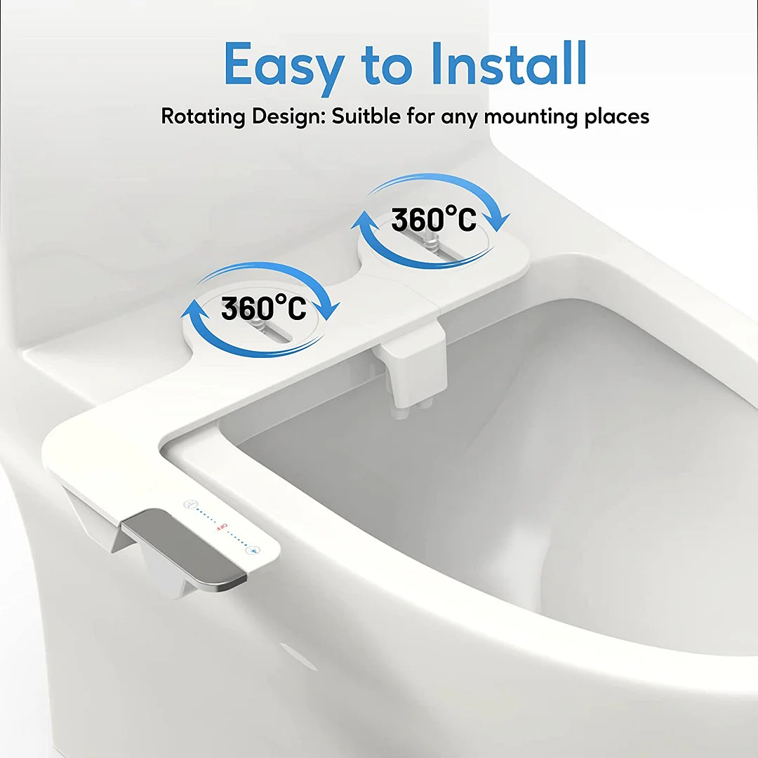 Mini electric bidet for washing buttocks and private parts