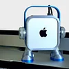 The Coolest 2024 Mac Mini Case - Metallic Version &middot; Silver Blue