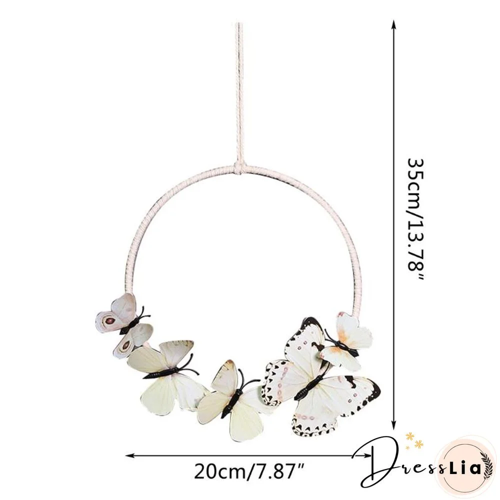 Garland Simulation Butterfly Decorations Wall Craft Ornaments