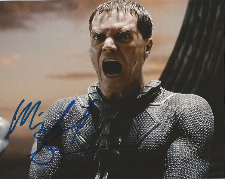 Michael Shannon Man of Steel Autographed Signed 8x10 Photo Poster painting COA