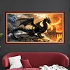 Luxury AB Velvet Diamond Painting Kit - Dragon