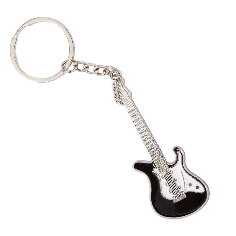 Cute Guitar Zinc Alloy Unisex Keychain