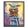 Yoda - 11CT Counted Cross Stitch - 40*50cm