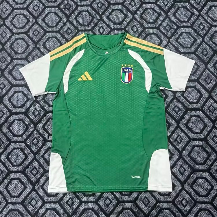 2025-26 Italian training kit (green jersey) - Fan Edition