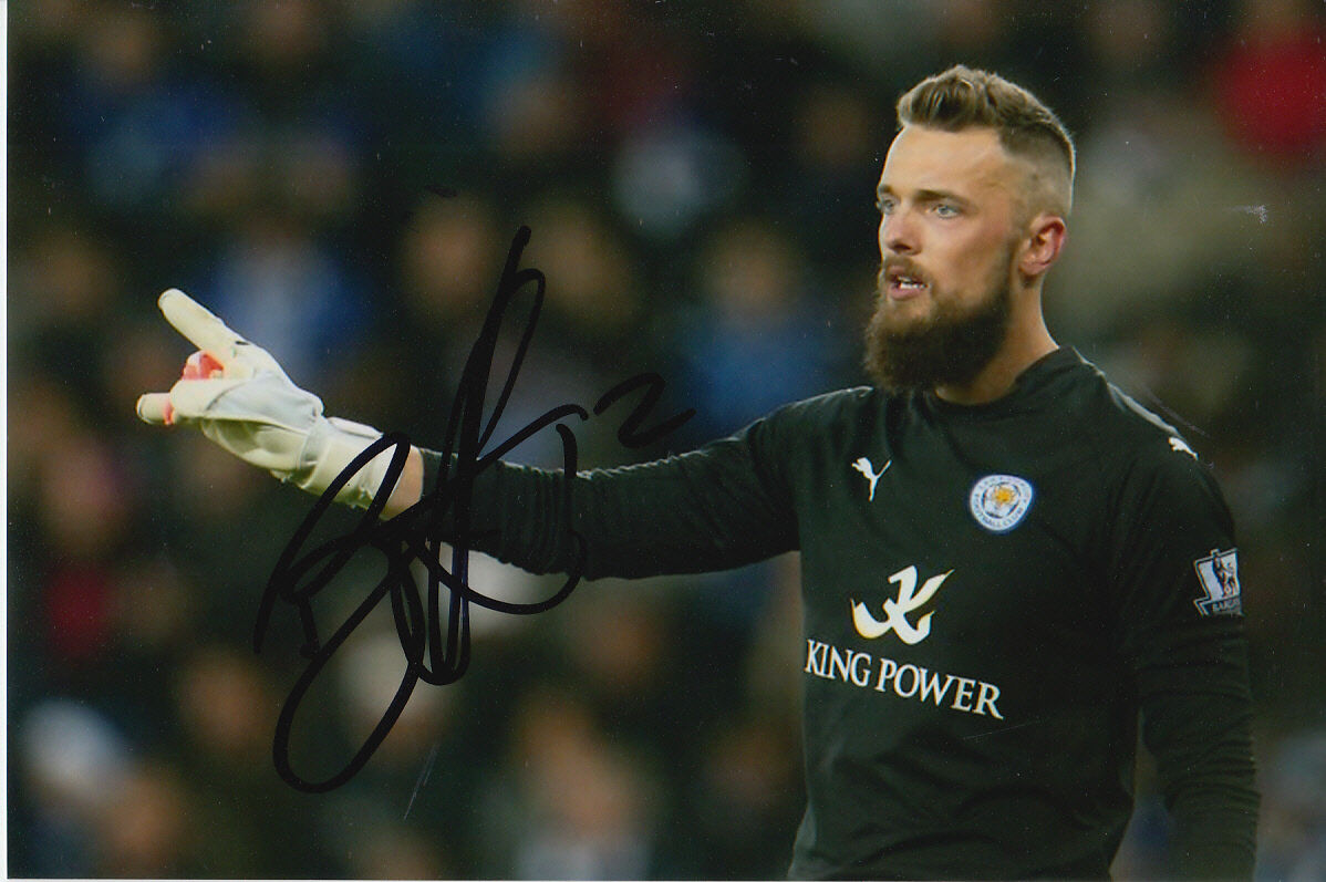 LEICESTER CITY HAND SIGNED BEN HAMER 6X4 Photo Poster painting 1.